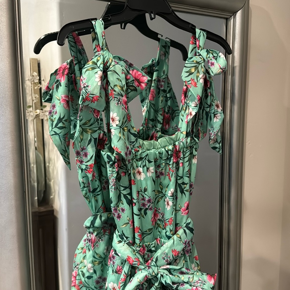 Sue Sartor | Dress | Floral Dress | Sleeveless | S | Graduated skirt